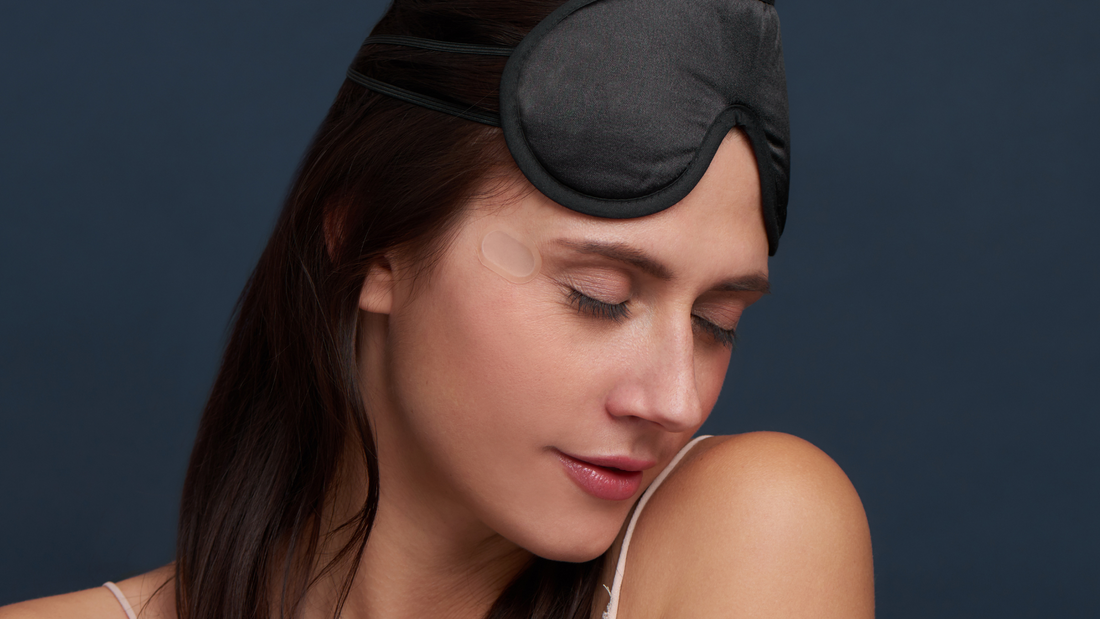 femme avec patch anti-âge microstructure kosmopellis