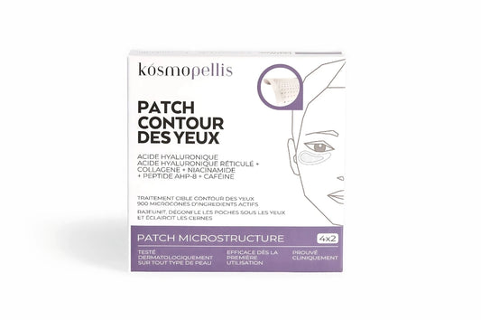 Boite Patch Contour des Yeux à Micro-Aiguilles pour traiter les cernes, rides et poches