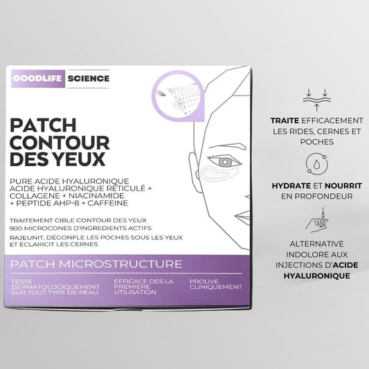 Patch contour des yeux à micro - aiguilles - Kósmopellis