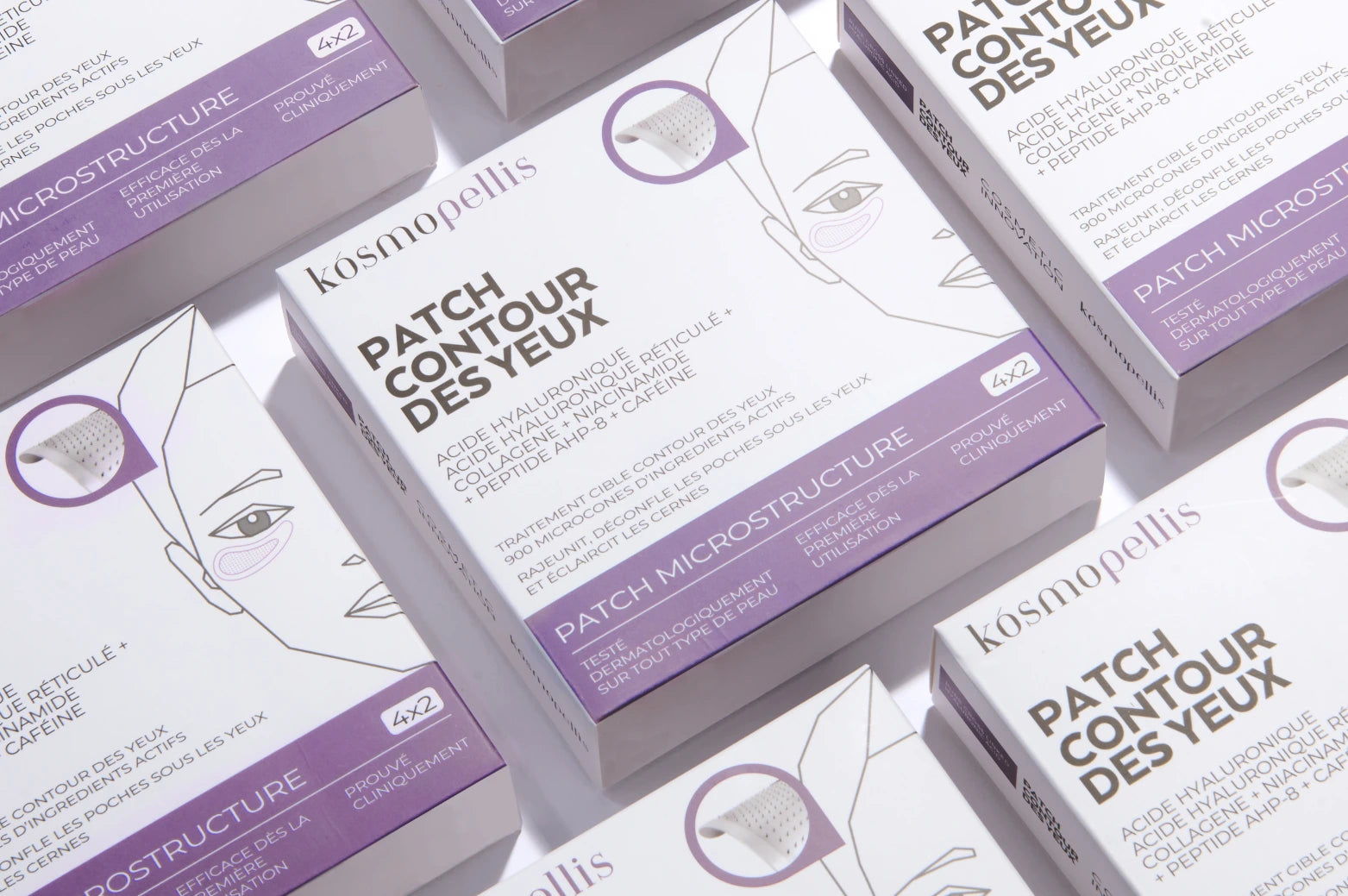 Cures Contour des Yeux Microneedling pour traiter les rides, cernes et poches sous les yeux