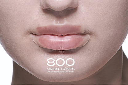 Patch lèvres microneedling repulpant pour traiter les lèvres et les hydrater en profondeur