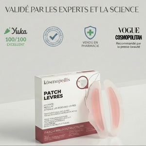 Patch lèvres repulpant pour traiter les lèvres et les hydrater en profondeur